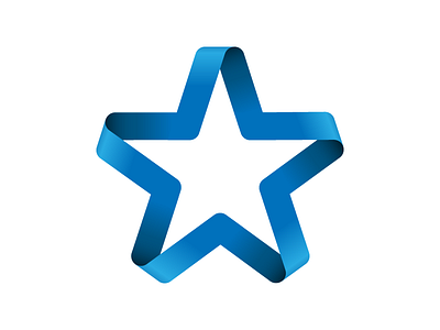 iMOTION atrokhau blue clean crisp design flat flat ui flat ui pro logo minimal simple star