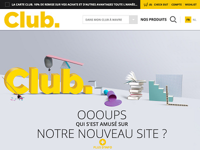 CLUB. atrokhau clean crisp flat flat ui flat ui pro gray minimal minimalist simple ui yellow