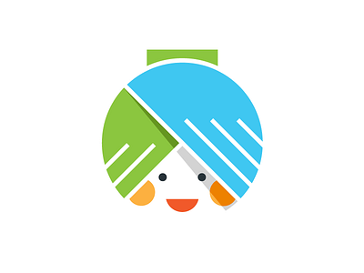 OPENTURK atrokhau cartoon character clean crisp design flat flat ui pro logo mascot minimal minimalist simple