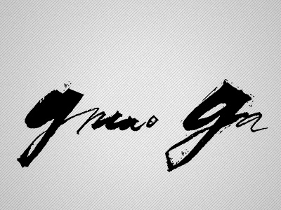 Chinese pilot Djao Da atrokhau background black black and white brand branding brush calligraphy concept creative custom design digital drawing font graphic design logo logotype type