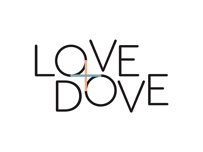 Love Dove atrokhau branding branding identity clean concept creative crisp design digital flat geometric identity logo logotype minimal minimalist simple type typography vector