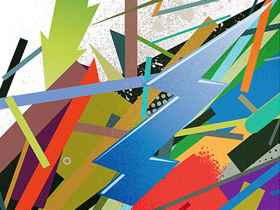 Creative Wallonia abstract art atrokhau blue cartoon collage color colorful colors concept creative custom design digital geometric gradient