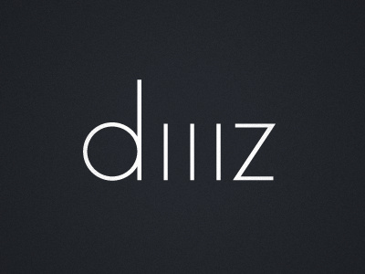 DIIIZ atrokhau branding logo logotype typo typography