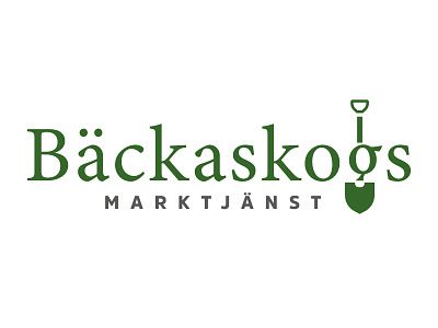 Logotyp Bäckaskogs Marktjänst logo