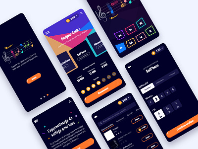 Solbase - Gameplay Selection app gameplay mobile mobile game mobile games music music app solfège ui ui ux uidesign ux webapp