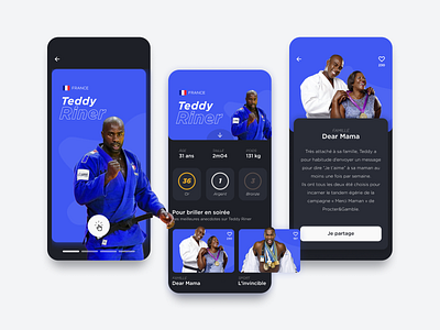 Irys - Athletes Profile UI