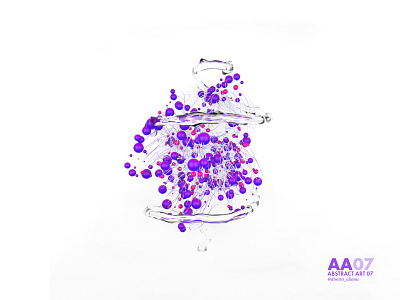 Abstract Art 07 3d abstract arnold art c4d cinema 4d design dna graphic graphism graphisme liquid