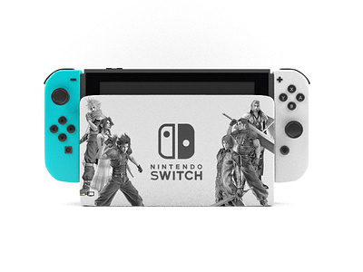 Final Fantasy Vii Cc 3d Switch Redesign By Dimitri Allanic On Dribbble