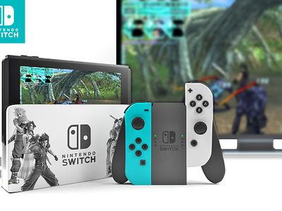 Final Fantasy Vii Cc 3d Switch Redesign By Dimitri Allanic On Dribbble