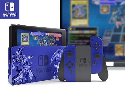 Yu-Gi-Oh - 3D Switch Redesign 3d arnold c4d card card game cinema 4d design game graphism nintendo nintendo switch switch videogame yugi yugioh