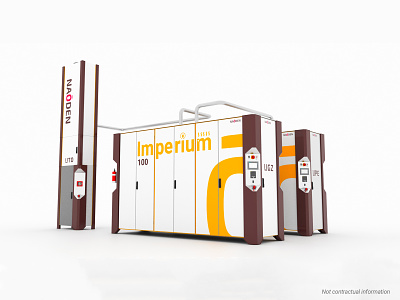Imperium - 3D Bioenergetic Powerplant 3d 3ds max branding branding design design graphism lightning texturing
