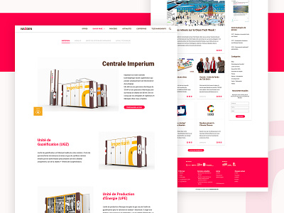 Website redesign - Naoden compagny digital graphic ui ui ux uidesign webdesign website
