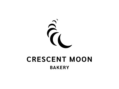 Crescent Moon - Logotype brand branding design graphic graphism logo logotype logotypedesign