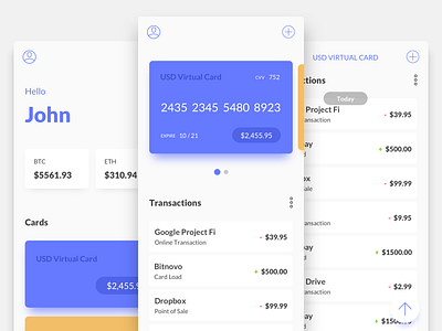 Simple Wallet Interface