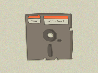 floppy disk drawing illustration retro the80s