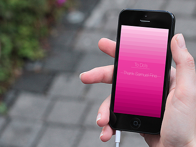 Thanks Samuel Fine! 2x debut gradient iphone pink
