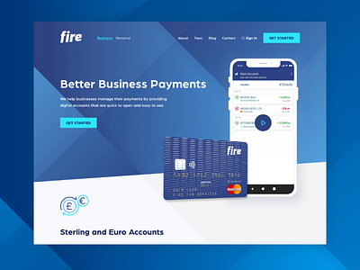 Fire Payment : Business Concept