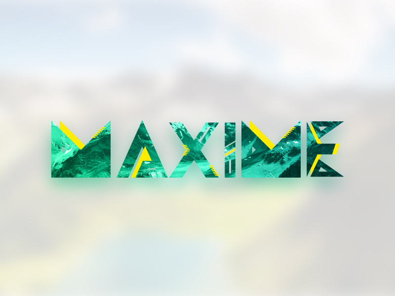 Logo Maxime by Mathieu on Dribbble