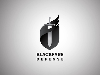 Blackfyre Defense logo shield sword