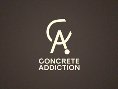 Concrete Addiction concrete mixer logo