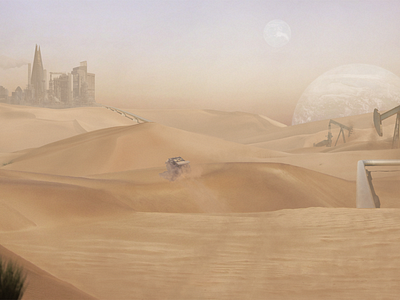 Desert Concept - Blade Runner 2049