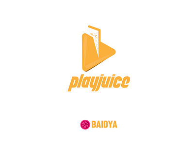 Play-juice Logo design