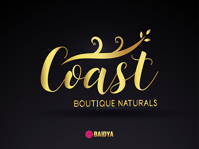 Coast Boutique Naturals Logo design brand designer branding business logo design company branding company logo design cosmetic logo design graphic designer icon design illustration illustrator logo logo design logo design branding logo designer logo maker logotype professional graphic designer professional logo design vector