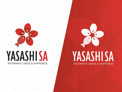 Yasashi Sa - Risto japanese logo logo design risto sushi