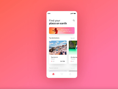 Travely - Searching Animation animation app bali colors concept app confirm design designer explore illustration plan planing santorini schedule sketch travel travel app traveling ui ux