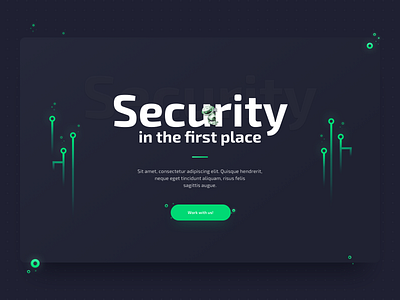 CyberSecurity Landing Page