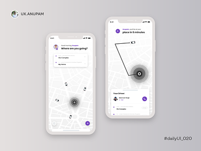 Location Tracker App Design