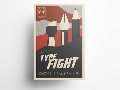 Typefight Poster Design