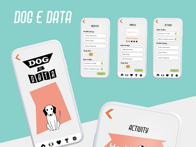 Dog E Data, App Design