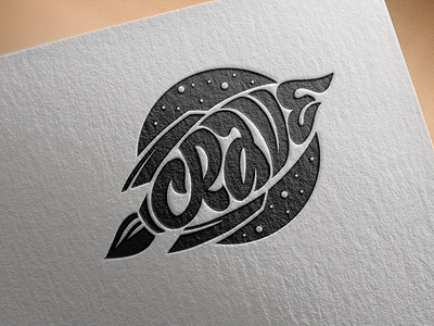 Crave logo adobe illustrator business card company logo illustration illustrator logo rocket space vector