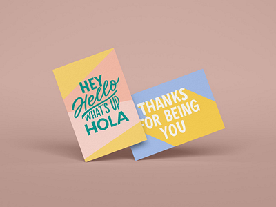 Greeting card set #2