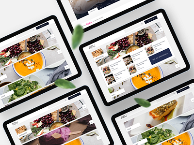 Online Menu template delivery design desktop food food and drink menu mobile order restaurant tablet ui uiux ux web webdesign website websites