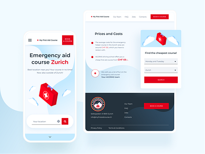 My First Aid Courses Website