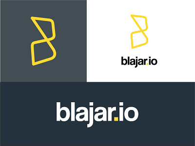 Blajar.io Branding design logo vector