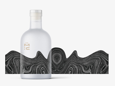 Müd & Co Bottle bottle design branding illustration packaging