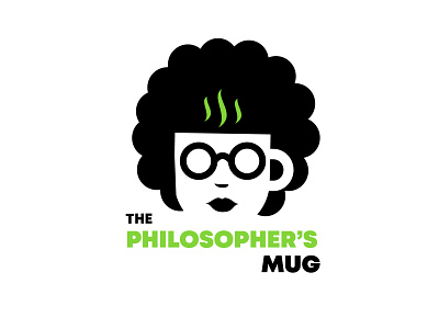 The philosopher's mug logo