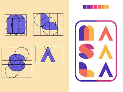 masala logo colorful geometric illustrator kenya logo logotype masala nairobi