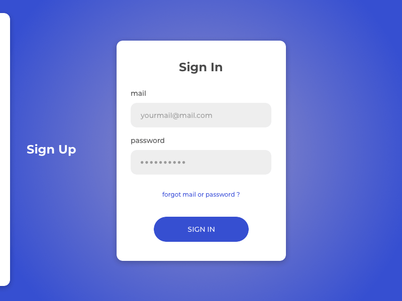 Daily UI #001 - Sign Up animation challenge dailyui 001 dailyuichallenge form principle principleapp sign in signup sketch ui ux