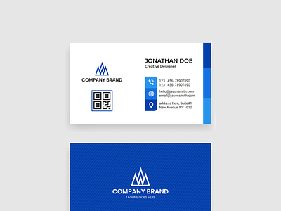 Corporate Branding Business Card Design corporate card