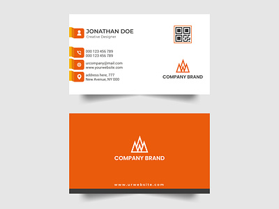 Corporate Branding Business Card Design carte visite