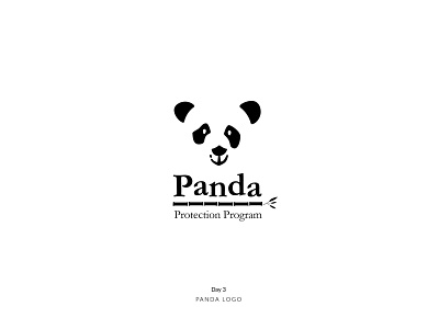 Daily Logo Challenge Day 3! branding branding agency contest dailylogo dailylogochallenge day3 illustrator logoconcept logodesign logodesigner logoideas logoinspire panda panda logo shield