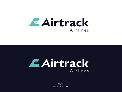 Daily Logo Challenge Day 12! - Airlines Logo airlines airplane airtrack brand branding agency dailylogo dailylogochallenge day12 logo logodesign logodesigner logoideas logomark logotype