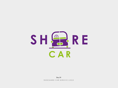 Daily Logo Challenge Day 29! - Rideshare Car Service Logo