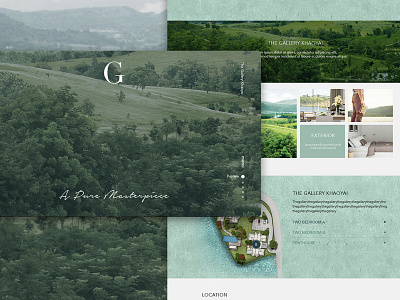 The Gallery Khaoyai residential website graphicdesign ui uidesign webdesign website