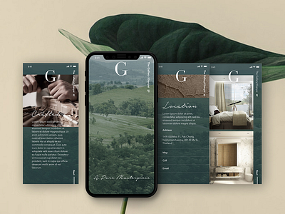 The Gallery condominium mobile website