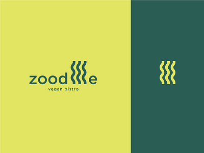 Zoodllle Vegan bistro brandidentity branding ci design graphicdesign logo